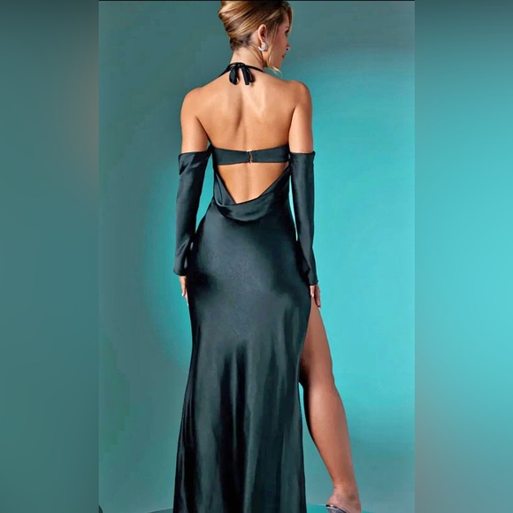 Oh Polly Elegant Black Wedding Dress - Picture 3 of 3